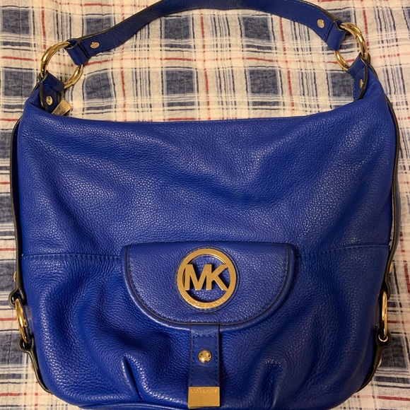 MICHAEL Michael Kors Handbags - Michael Kors Royal Blue Shoulder Bag